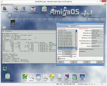 AmigaOS4.1 on WinUAE !